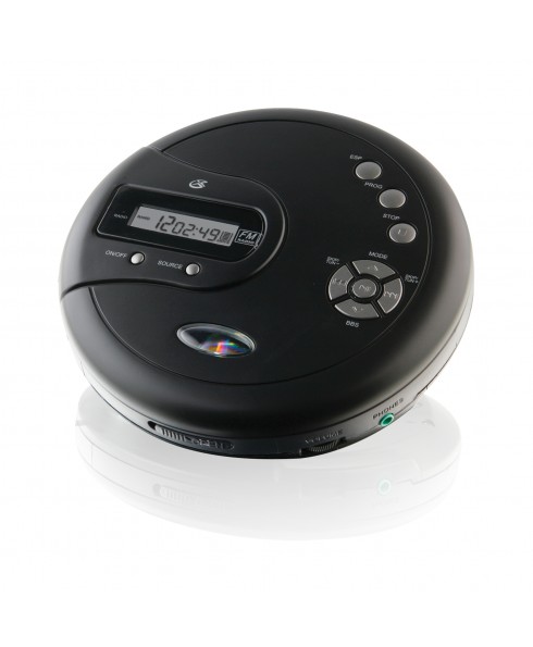 GPX ANTI-SKIP PERSONAL CD PLAYER + FM   