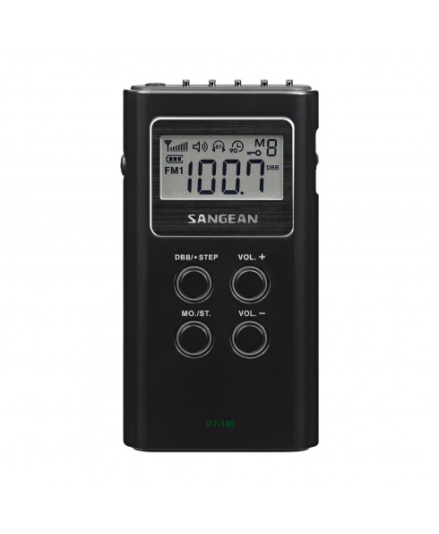 SANGEAN AM/FM STEREO DIGITAL RADIO BLACK