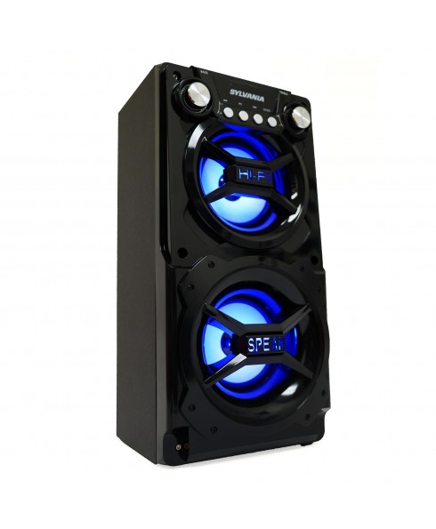 SYLVANIA PORTABLE BLUETOOTH SPEAKER, BLK