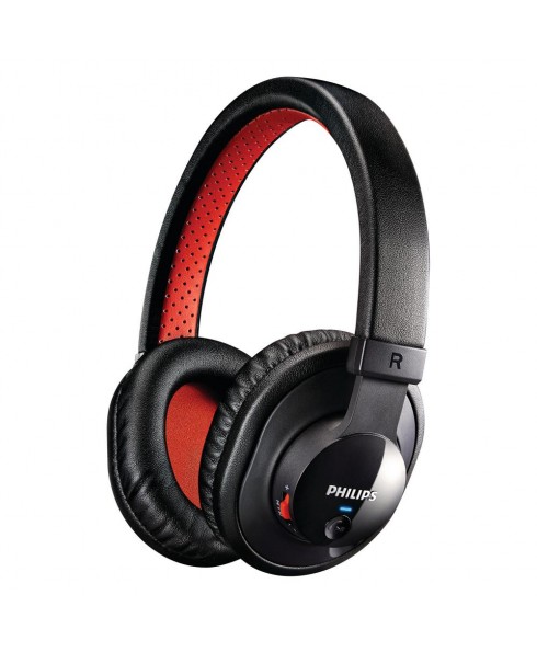 Philips Over-ear Bluetooth Stereo Headset - Black