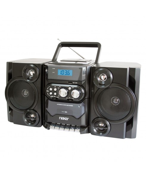 NAXA MP3/CD/AM/FM/USB/AUX/CASSETTE REC. 