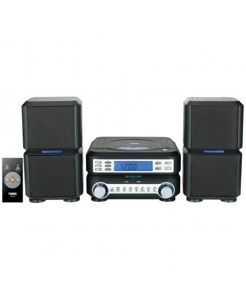 NAXA CD MICROSYSTEM WITH AM/FM & AUX-IN 