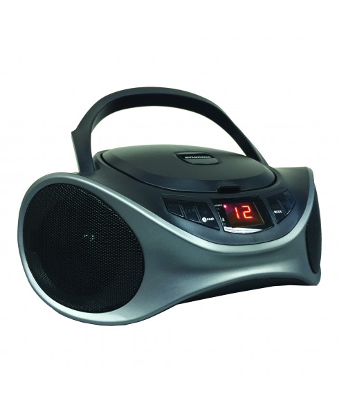 SYLVANIA BLUETOOTH CD AM/FM BOOMBOX GRAP