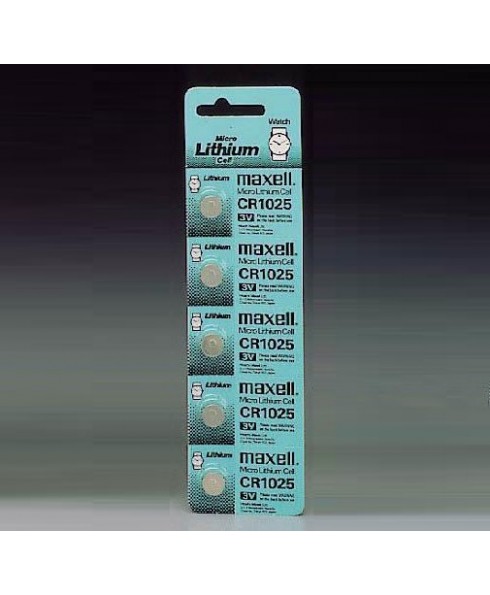 Maxell 1025 Micro Cell Lithium Battery