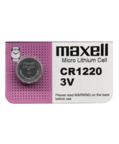 Vary CR1220 3v 5 Pack Micro Lithium Cell Batteries