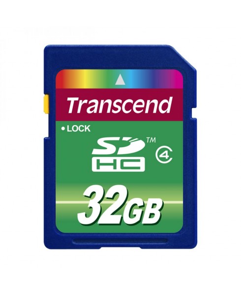 Transcend SD High Capacity 32GB Card <em>Class 4</em>