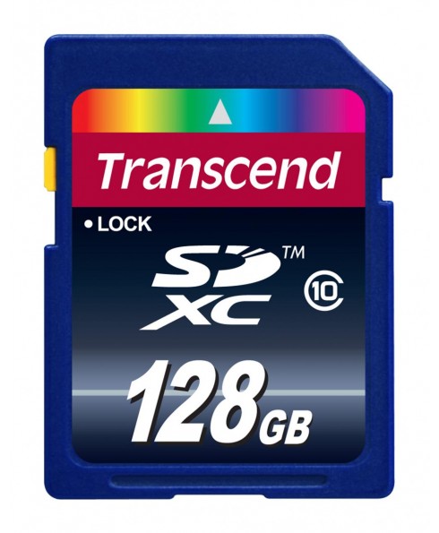 Transcend 128GB SDXC Flash Memory Card Class10