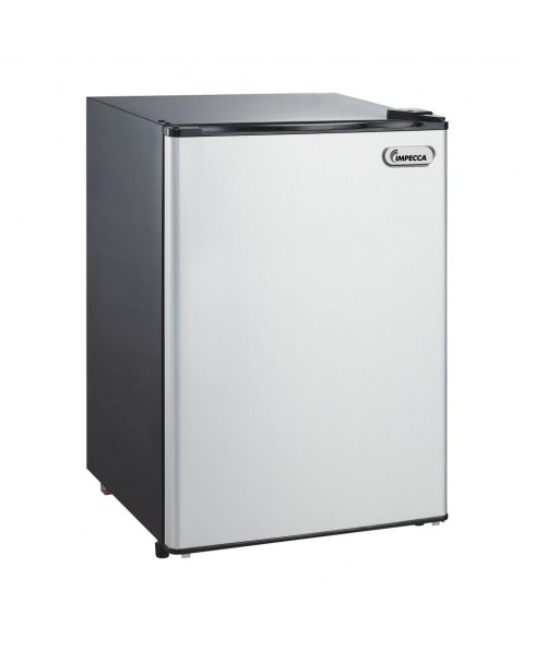 IMPECCA 4.4 CU FT Compact Refrigerator, Titanium