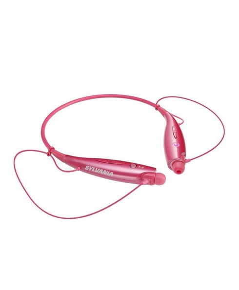 Sylvania Active Wear Sports Bluetooth Headphones, Pink