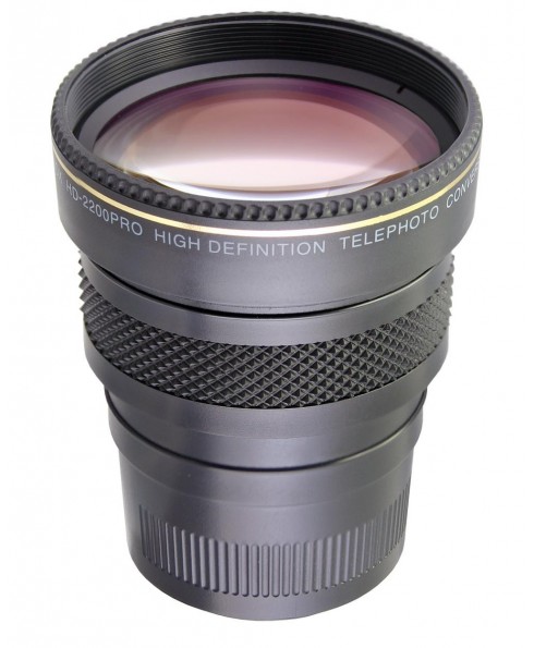 Raynox HD 2200 Pro Plus 2.2x High Definition Telephoto Conversion Lens Black