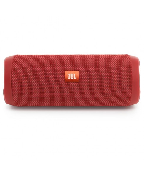 JBL Flip4 Waterproof Portable Bluetooth Speaker, Red