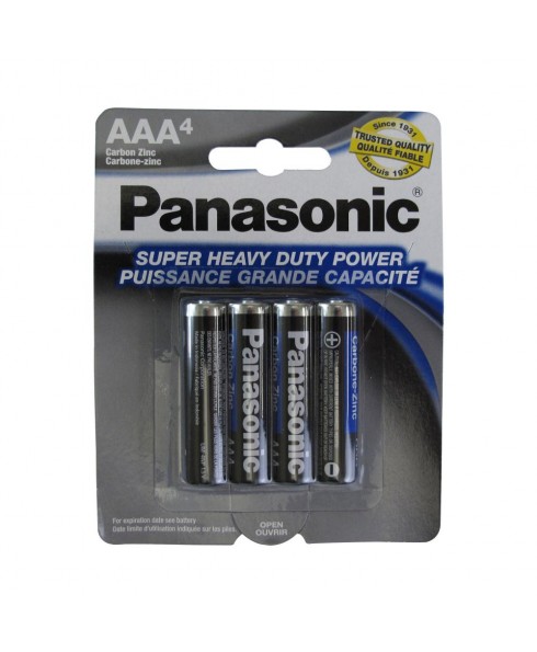 Panasonic Super Heavy Duty Power AAA 4-Pack