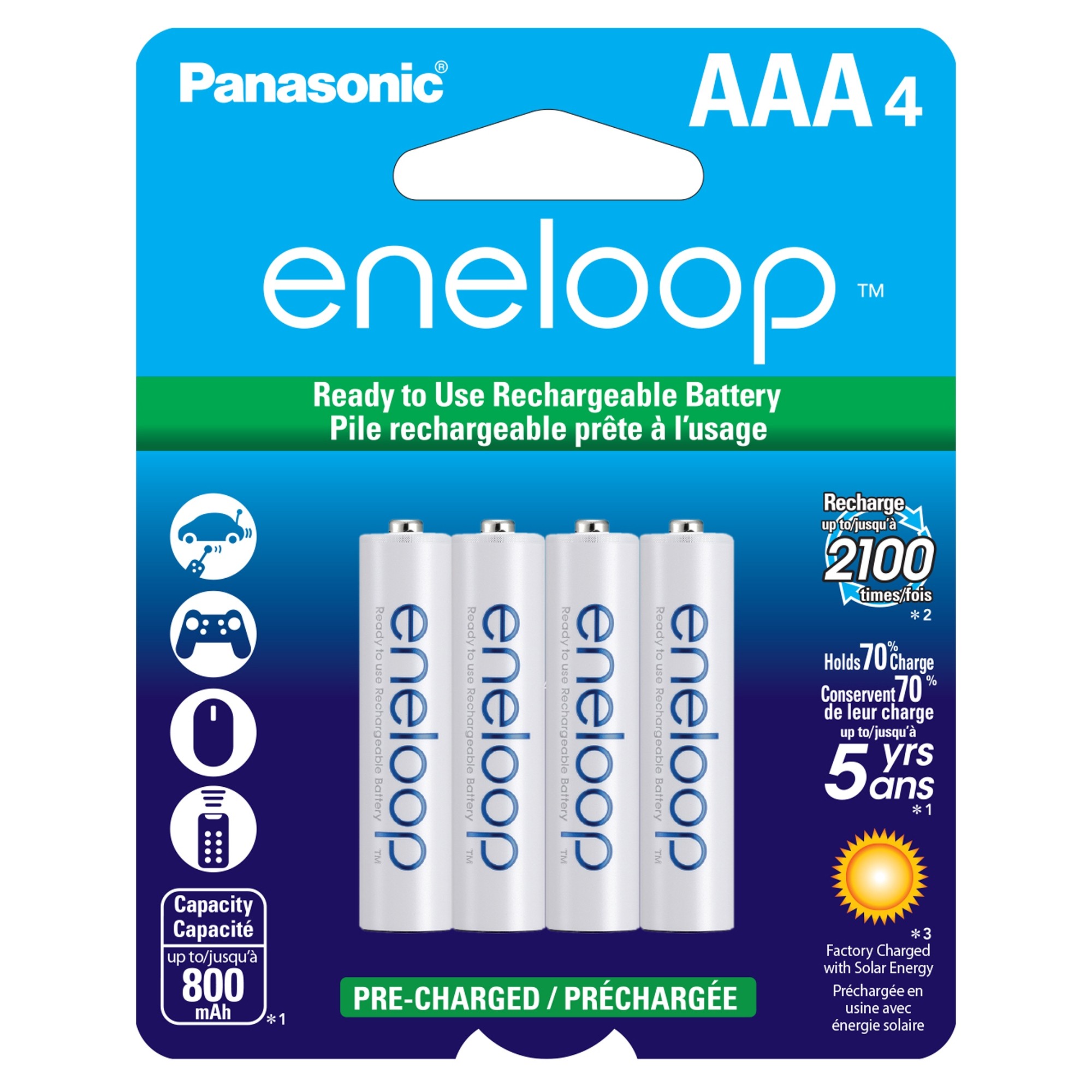 Аккумулятор panasonic eneloop aaa