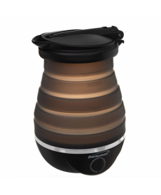 Brentwood BREKT1508BK Dual Voltage Collapsible Travel Kettle, Black