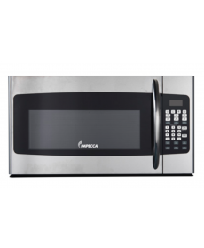 IMPECCA 1.6 Cu. Ft. Countertop Microwave Oven - Stainless Steel