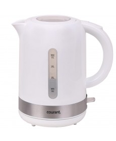 Courant 1.7 Liter Cordless Electric Kettle - White