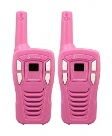 Cobra 18-Mile, 2-Way Radios/Walkie Talkies Pair - Pink
