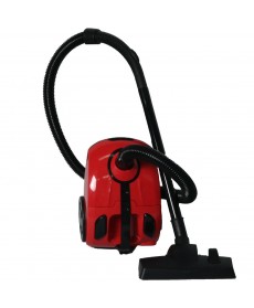 IMPECCA Bagged Canister Vacuum Cleaner - Red