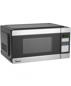 Impecca 1.1 CU FT Microwave Oven - Stainless Steel