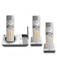 AT&T 3 Handset Cordless Phone with Talking Caller ID, Call Block