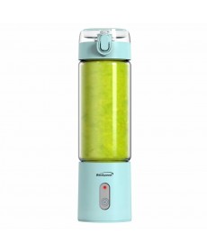 Brentwood Brentwood 17oz. Portable Battery Operated Usb Glass Blender (RJB100BL) - Blue	