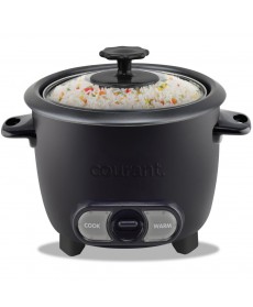Courant 8 Cups Cooked / 4 Cups Uncooked Rice Cooker - Black