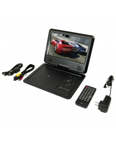 GPX GPX 9-inch Portable DVD Player with Swivel Display (PD901B) - Black 