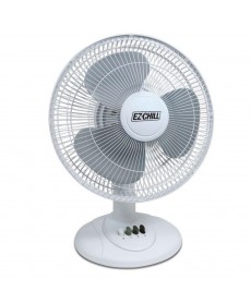 EZ CHILL EZ CHILL 12-inch Oscillating Desk Fan