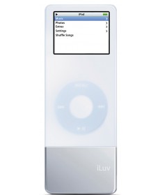 ILUV 37hr iPod Nano Battery & SKIN WHITE