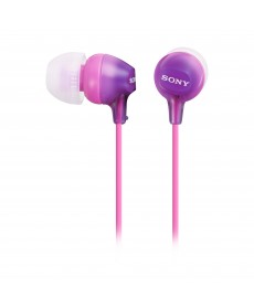 SONY IN-EAR EARBUDS, VIOLET             