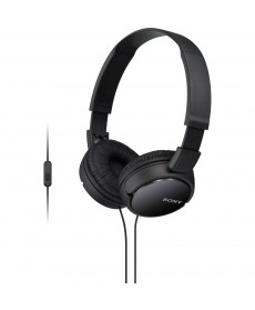Sony Extra Bass Smartphone Headset with In-line Mic, Black