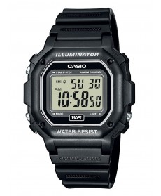 Casio F108WH 30m Water Resistance Digital Watch with Black Resin Strap