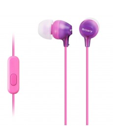 Sony EX In-Ear Stereo Headphones with In-line Mic, Violet