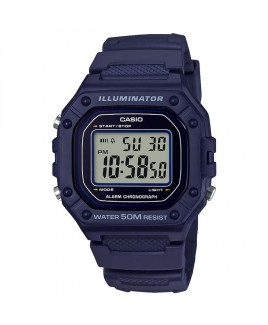 Casio 50M Water Resistant Digital Illuminator Sports Watch, Blue