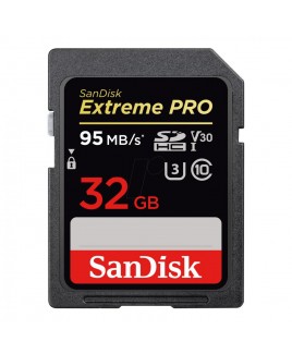 SanDisk 32GB Extreme PRO SDHC UHS-I U3 V30 Memory Card