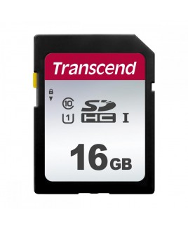Transcend 16GB 300S SDHC UHS-I Class 10 U1 Memory Card