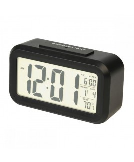 RCA RCD11A Portable Alarm Clock with Temperature & Calendar