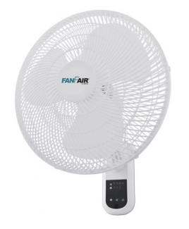 FanFair 16"   Wall Fan  With Remote Control 
