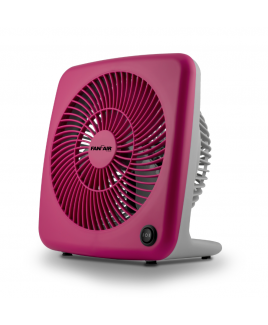 FanFair  7” Personal Box Fan - Pink