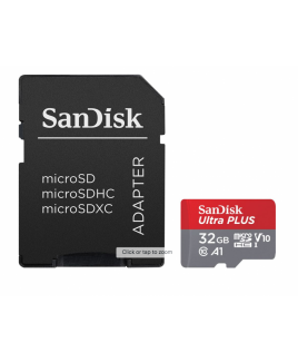 SanDisk SanDisk MicroSDHC 32gb ULTRA w/ adapter USH-1 C10 Android 98MB/s