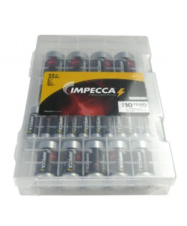 IMPECCA Alkaline AA2/AAA8/C5/D4/9V2-Pack Platinum Batteries 