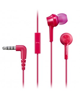 Panasonic Canal Type in-Ear Headphones - Pink