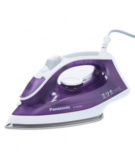 Panasonic Light & Easy 1500W Steam Iron with Smooth Glide Titanium Coated Soleplate - Purple