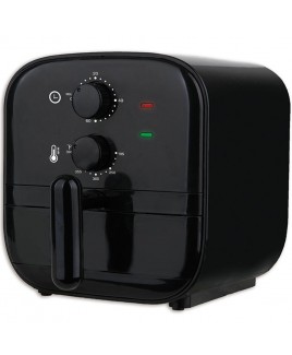 Brentwood 1-Quart Small Electric Air Fryer, 60-Minute Timer & Temp. Control, Black