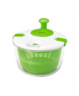 Brentwood Salad Spinner with 5-Quart Serving Bowl - Green