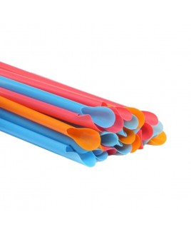 Courant 20 Colorful Disposable Smoothie Straws