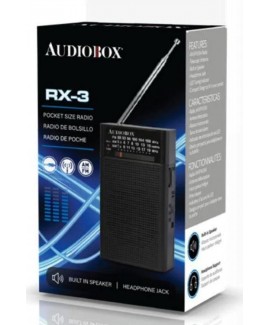 Audiobox AM/FM/SW Portable Pocket Size Radio