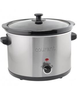 Courant Courant 5 Quart Slow Cooker - Stainless Steel
