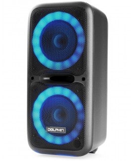 Dolphin Audio Dual 12-inch Rechargeable Party Speaker