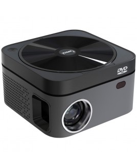 Impecca Impecca LED Home Theatre Projector with DVD Player (VP222K) - Black